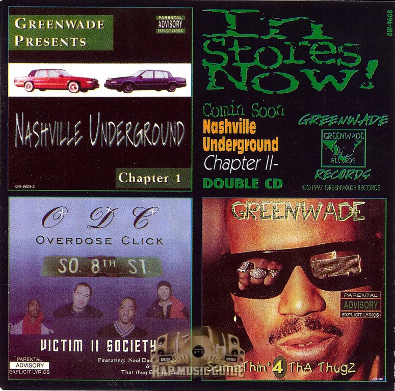 Greenwade - Many Sides Of A Thug: CD | Rap Music Guide